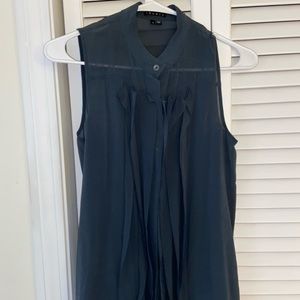 Sheer green Theory top